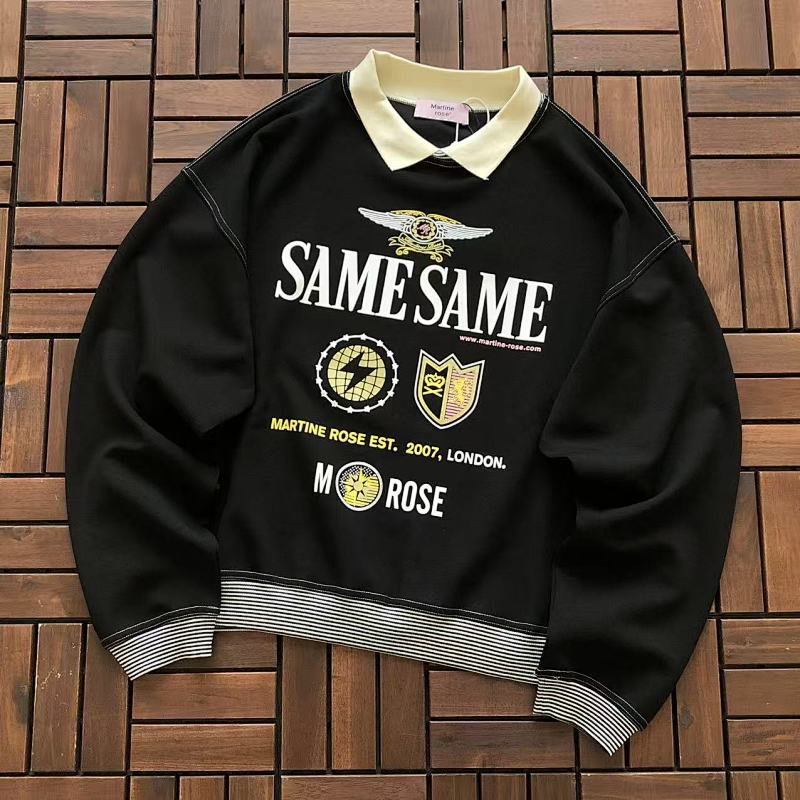 MARTINE ROSE SWEATER 55010314 (im 185CM 70KG iwear size S in the photo)