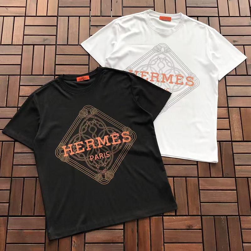 HERMES T-SHIRT 77051833 (im 185CM 80KG iwear size L in the photo)
