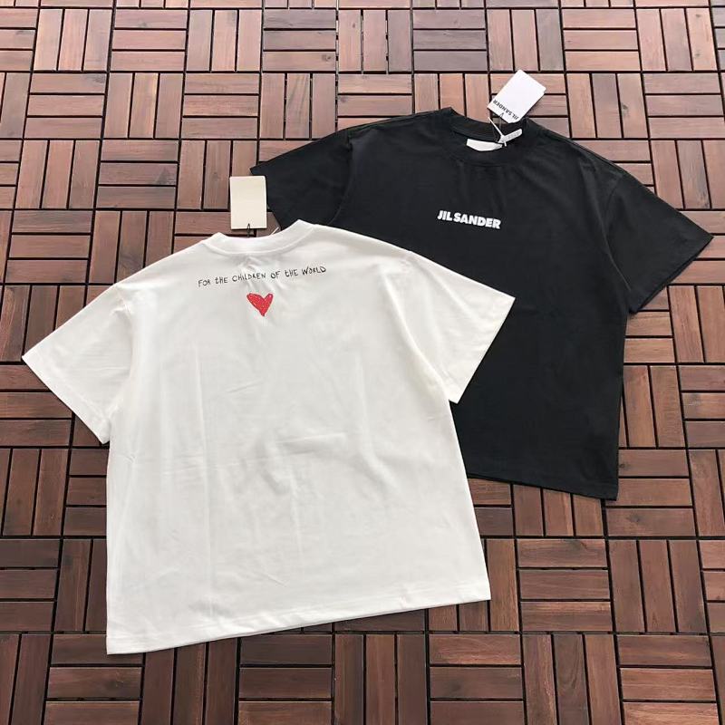 JIL SANDER T-SHIRT 55040122 (im 185CM 80KG iwear size M in the photo)