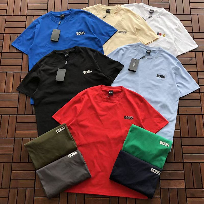 HUGO BOSS T-SHIRT 22111906 (im 180CM 68KG iwear size L in the photo)