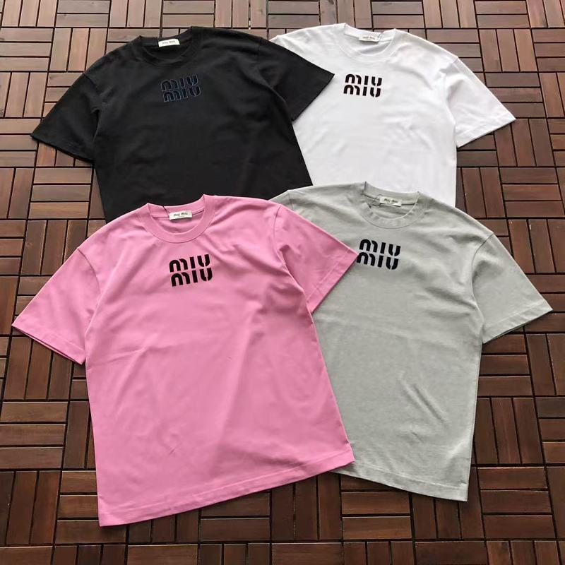 MIU MIU T-SHIRT 77050502 (im 185CM 70KG iwear size M in the photo)