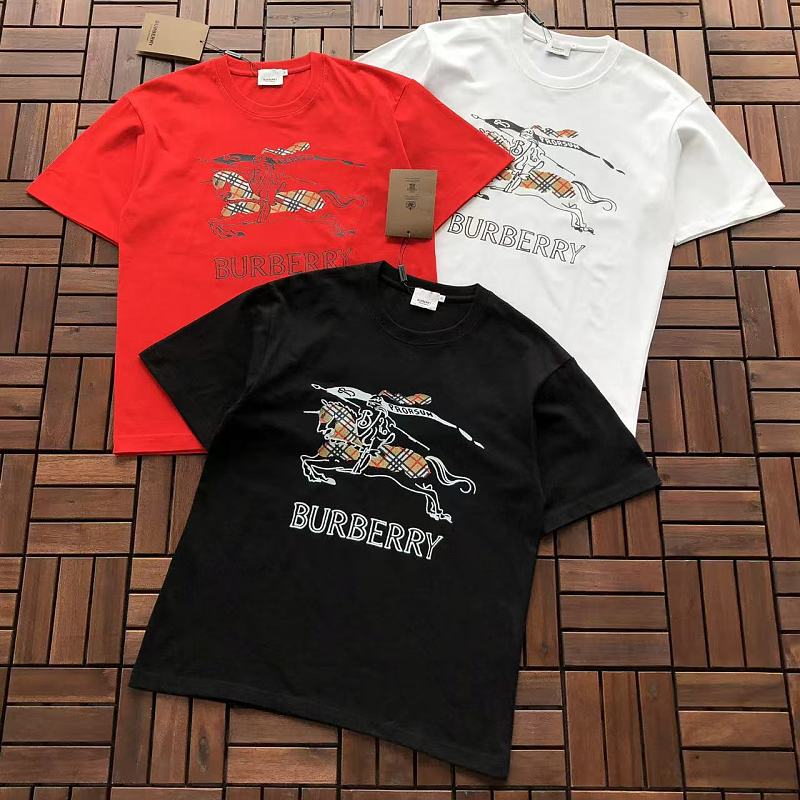 BURBERRY T-SHIRT 77050707 (im 185CM 80KG iwear size M in the photo)