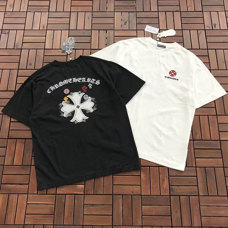 CHROME HEARTS T-SHIRT 55042845 (im 185CM 70KG iwear size M in the photo)