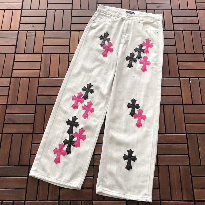 CHROME HEARTS JEANS 77042729 (im 185CM 70KG iwear size M in the photo)