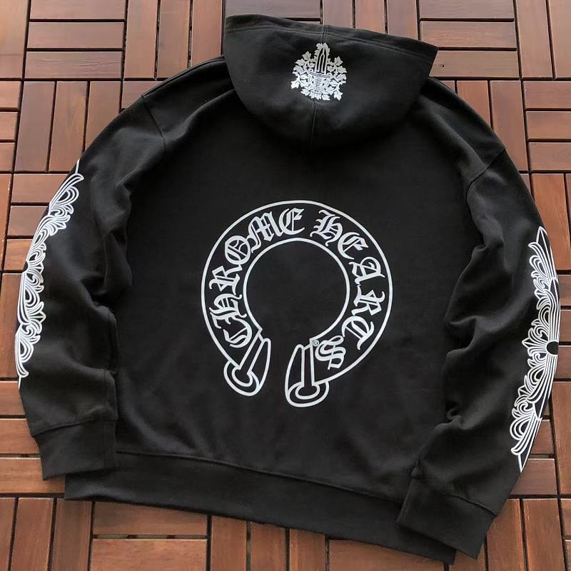 CHROME HEARTS HOODIE 66081218 (im 185CM 70KG iwear size L in the photo)