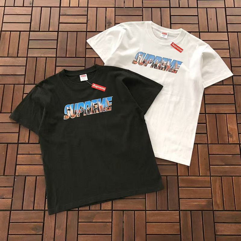 SUPREME T-SHIRT 55032253 (im 176CM 58KG iwear size M in the photo)