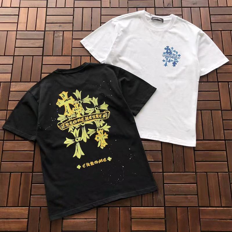 CHROME HEARTS T-SHIRT 55061803 (im 180CM 68KG iwear size S in the photo)