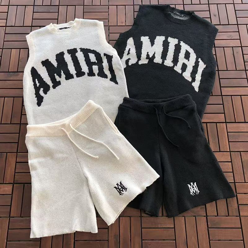 AMIRI VEST SHORTS SWEATER 33121731 (im 180CM 68KG iwear size XL in the photo)