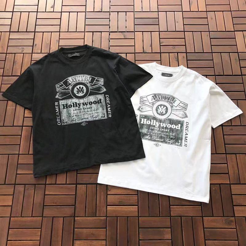 AMIRI T-SHIRT 33112496 (im 176CM 58KG iwear size M in the photo)