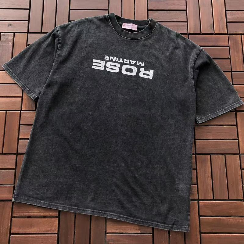 MARTINE ROSE T-SHIRT 77041926 (im 176CM 58KG iwear size M in the photo)
