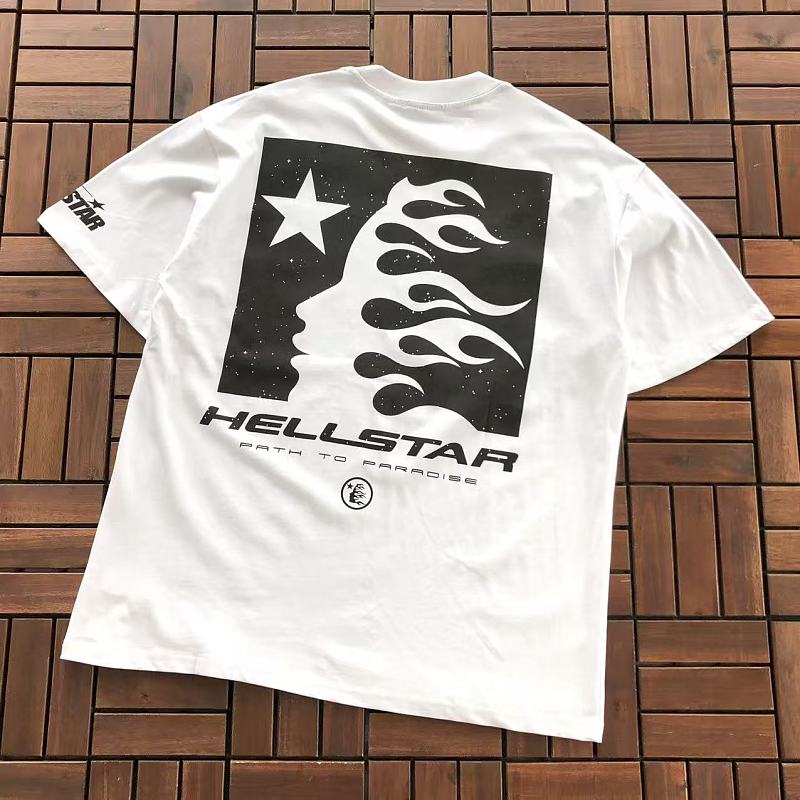 HELLSTAR T-SHIRT 55090149 (im 185CM 70KG iwear size L in the photo)