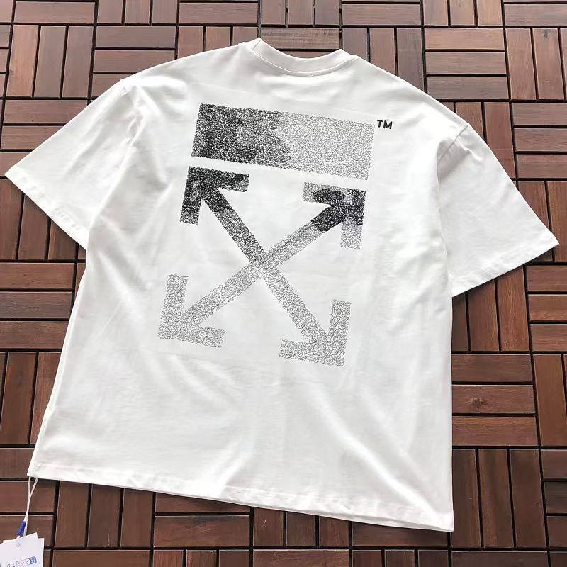 OFF-WHITE T-SHIRT 77051740 (im 185CM 80KG iwear size L in the photo)