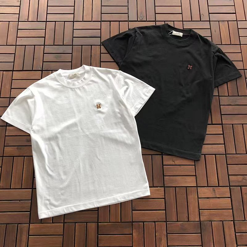 HERMES T-SHIRT 77012669 (im 176CM 58KG iwear size S in the photo)