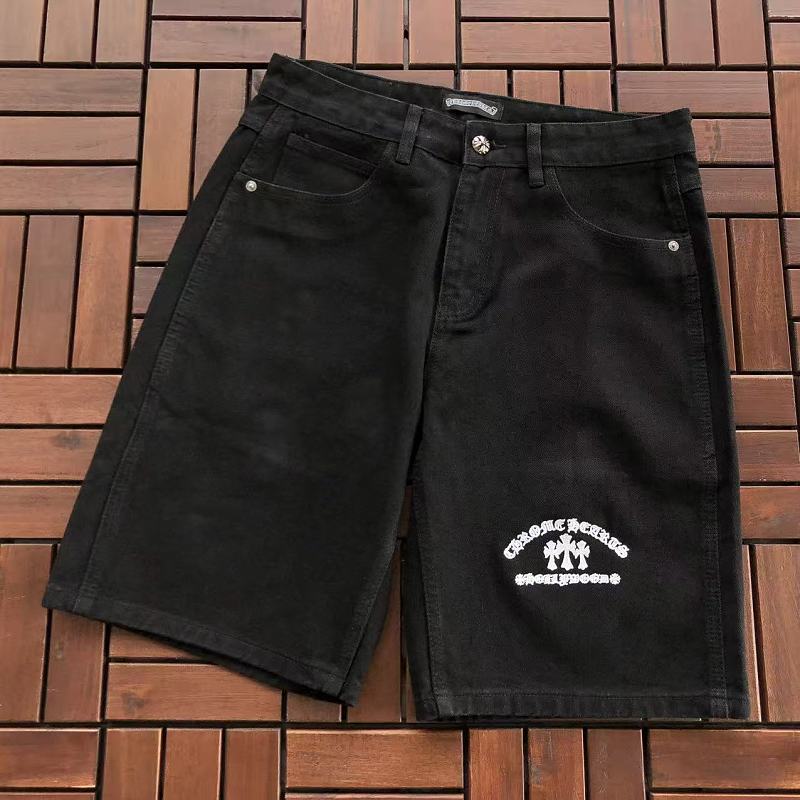 CHROME HEARTS SHORTS JEANS 55070422 (im 185CM 70KG iwear size M in the photo)