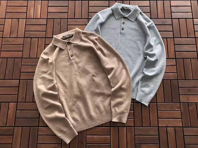 LORO PIANA SWEATER 11112108 (im 176CM 58KG iwear size M in the photo)