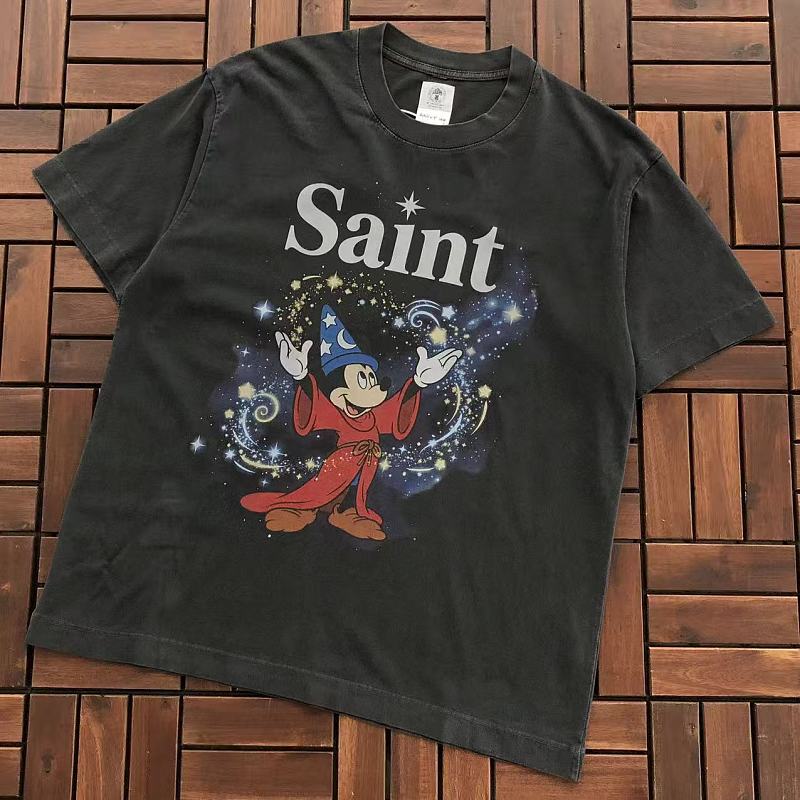 SAINT MICHAEL & DISNEY T-SHIRT 55041761 (im 185CM 70KG iwear size S in the photo)