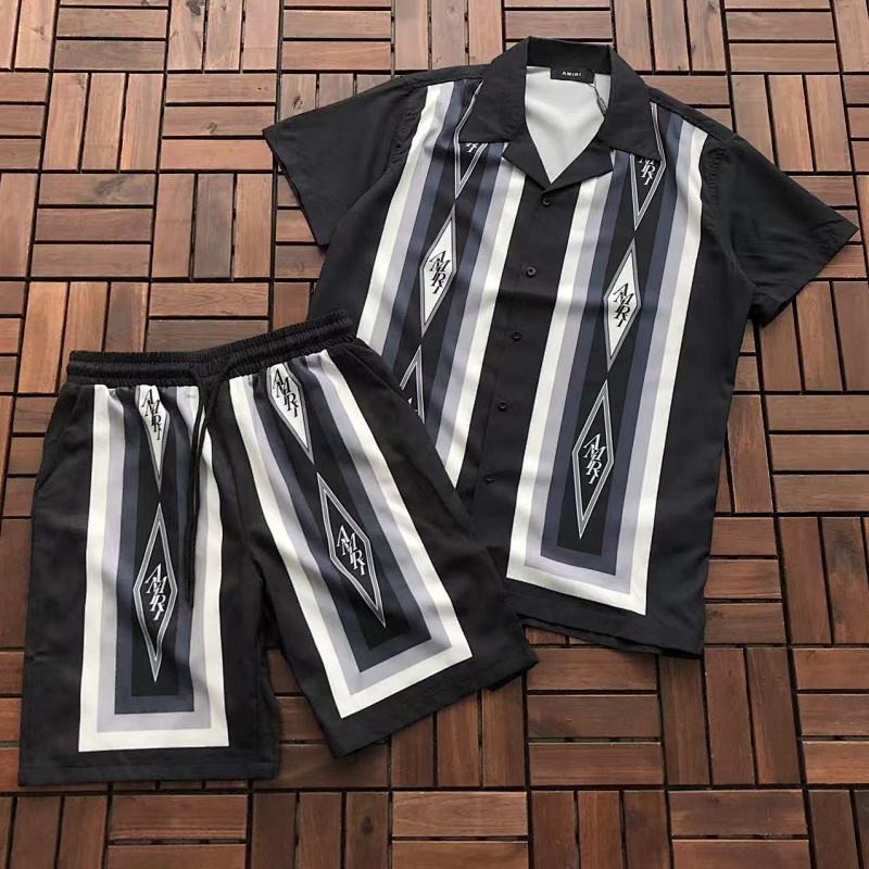 TOP PANTS AMIRI T-SHIRT SHIRT SHORTS 77032603 (im 176CM 58KG iwear size L in the photo)
