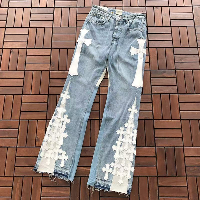 GALLERY DEPT & CHROME HEARTS JEANS 88042723