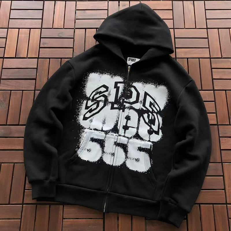 SP5DER HOODIE FLEECE 66071953 (im 185CM 70KG iwear size M in the photo)
