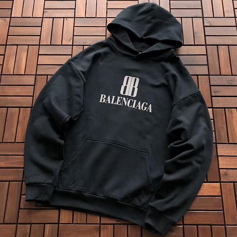 BALENCIAGA HOODIE FLEECE 11102126 (im 180CM 68KG iwear size M in the photo)