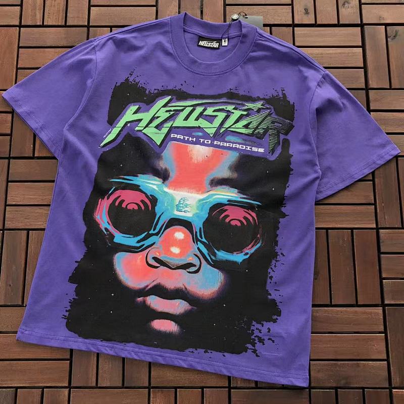 HELLSTAR T-SHIRT 55012963 (im 185CM 80KG iwear size S in the photo)