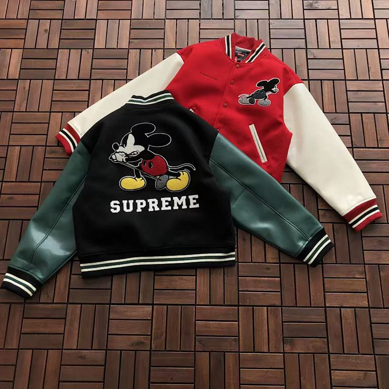 SUPREME & DISNEY COTTON JACKET 44120724 (im 180CM 68KG iwear size S in the photo)