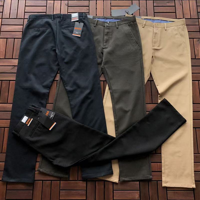 HUGO BOSS TROUSERS 22100236 (im 180CM 68KG iwear size 32 in the photo)