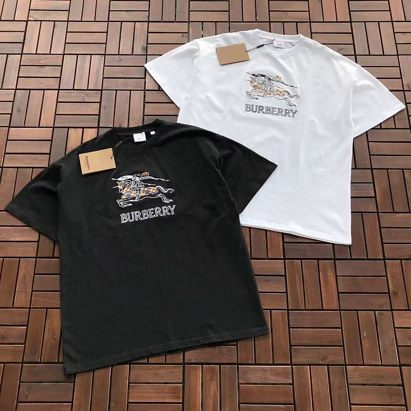 BURBERRY T-SHIRT 77070218 (im 185CM 80KG iwear size L in the photo)