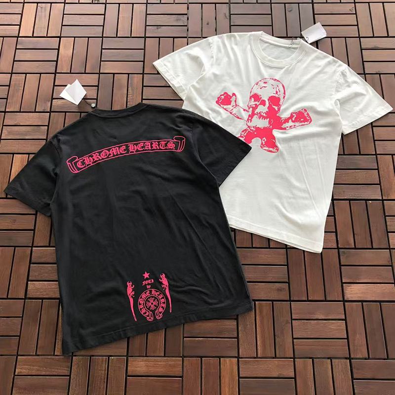 CHROME HEARTS T-SHIRT 55022508 (im 180CM 68KG iwear size S in the photo)