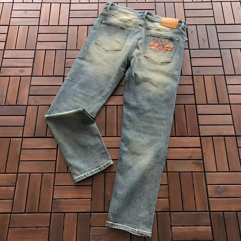 GUCCI JEANS 66070557 (im 185CM 70KG iwear size 34 in the photo)
