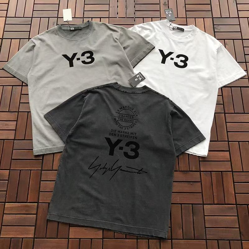 Y-3 & ADIDAS T-SHIRT 55073103 (im 185CM 70KG iwear size L in the photo)