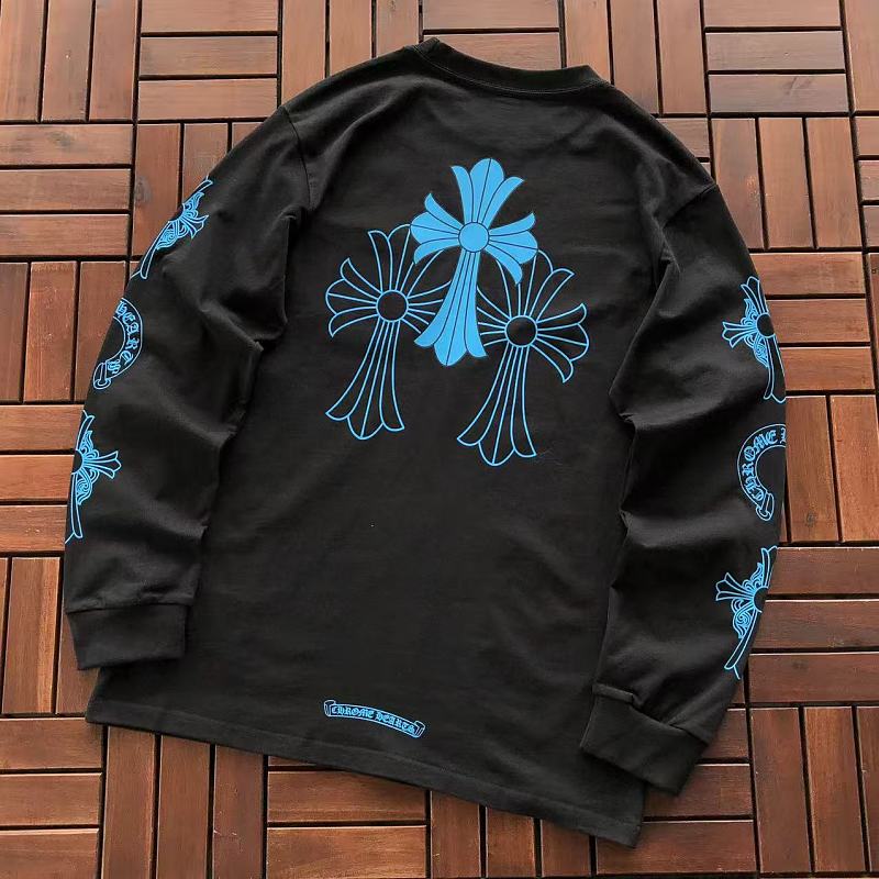 CHROME HEARTS LONG-SLEEVE 77083142 (im 185CM 70KG iwear size M in the photo)