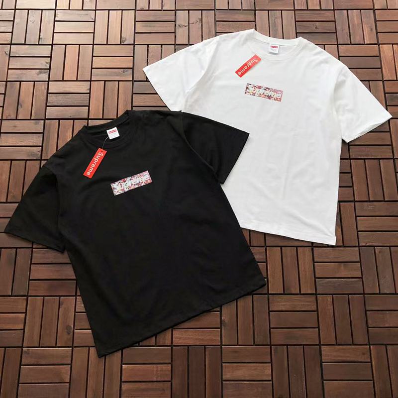 SUPREME T-SHIRT 55011114 (im 176CM 58KG iwear size L in the photo)