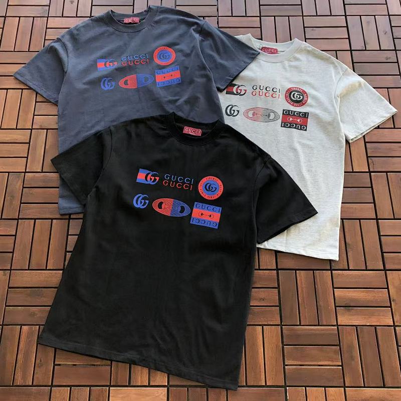 GUCCI T-SHIRT 33112401 (im 176CM 58KG iwear size L in the photo)