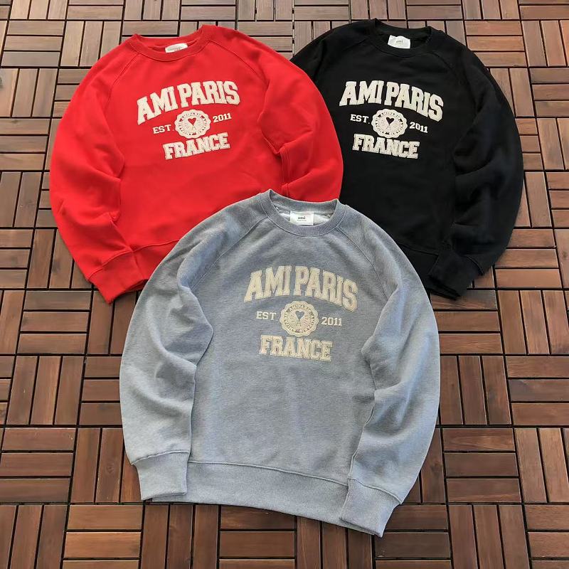 AMI SWEATER 88080616 (im 185CM 70KG iwear size M in the photo)