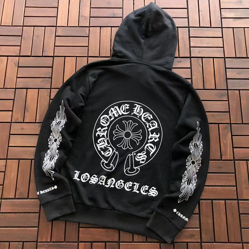 CHROME HEARTS HOODIE 33120502 (im 176CM 58KG iwear size M in the photo)