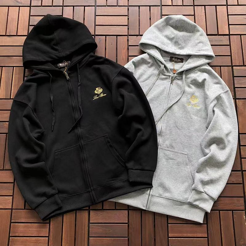 LORO PIANA HOODIE 22111250 (im 176CM 58KG iwear size M in the photo)