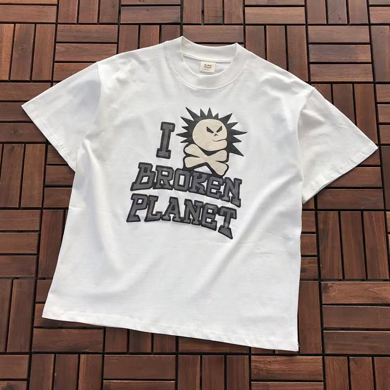 BROKEN PLANET T-SHIRT 77010856 (im 176CM 58KG iwear size S in the photo)
