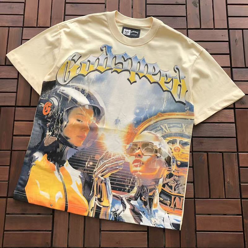 GODSPEED T-SHIRT 77040671 (im 176CM 58KG iwear size M in the photo)