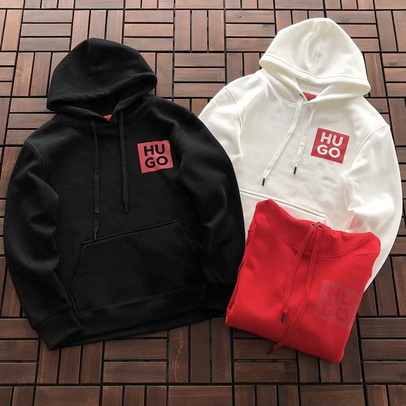 HUGO BOSS HOODIE FLEECE 22113060 (im 176CM 58KG iwear size M in the photo)