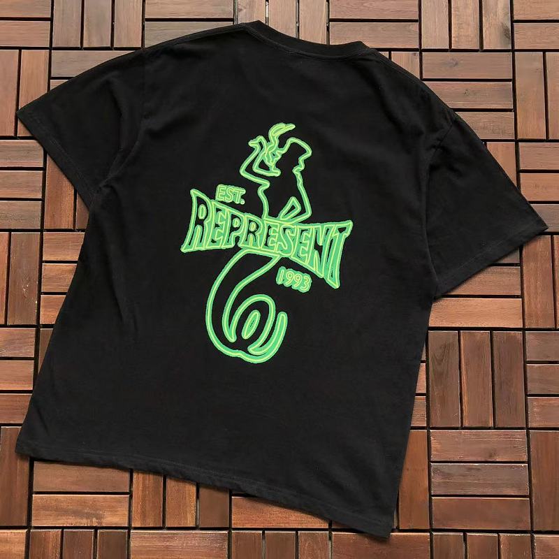 REPRESENT T-SHIRT 66061458 (im 185CM 80KG iwear size M in the photo)