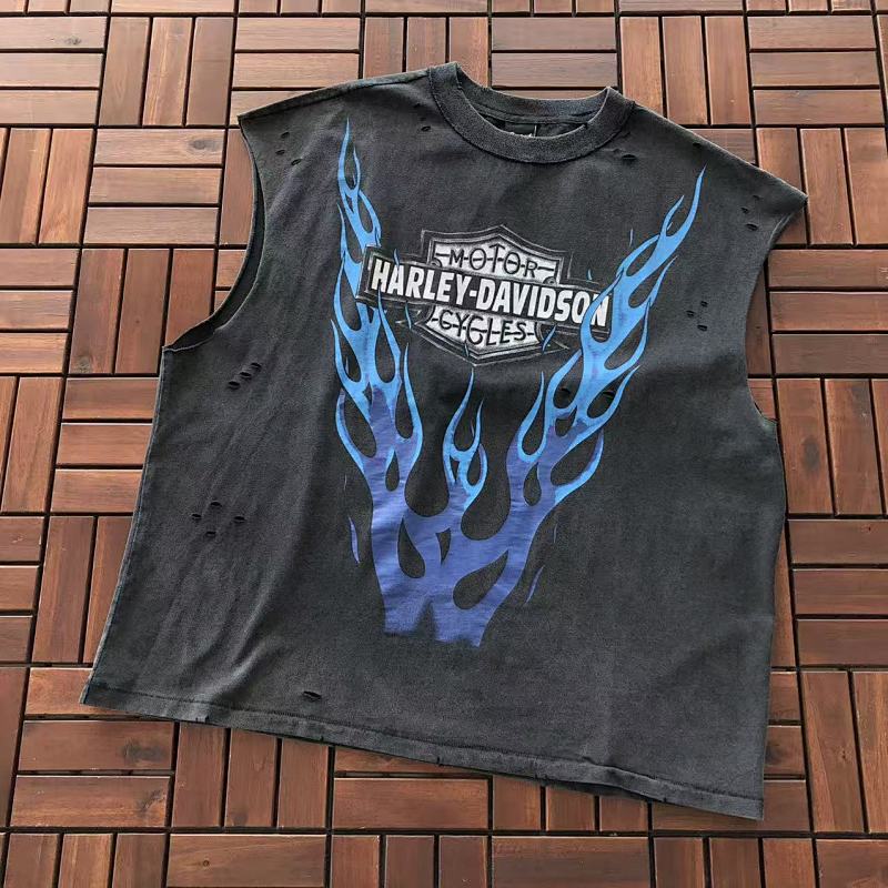 SAINT MICHAEL VEST 11120826 (im 185CM 70KG iwear size L in the photo)