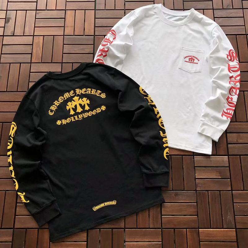 CHROME HEARTS LONG-SLEEVE 55061808 (im 180CM 68KG iwear size S in the photo)