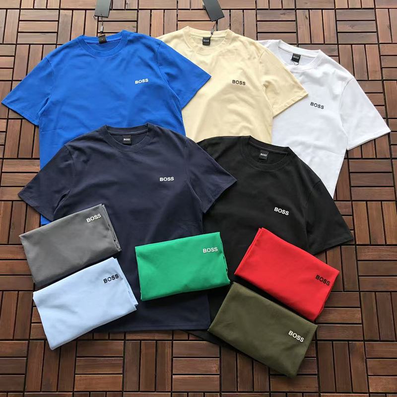 HUGO BOSS T-SHIRT 22092941 (im 180CM 68KG iwear size L in the photo)