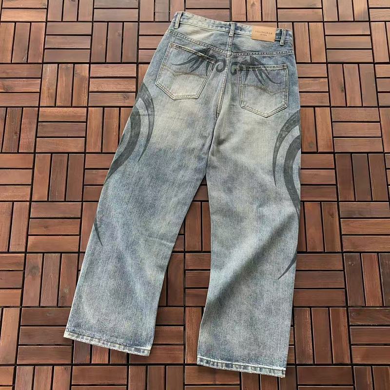 BALENCIAGA JEANS 66042969 (im 185CM 80KG iwear size 32 in the photo)