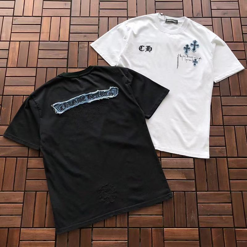 CHROME HEARTS T-SHIRT 55061806 (im 180CM 68KG iwear size S in the photo)
