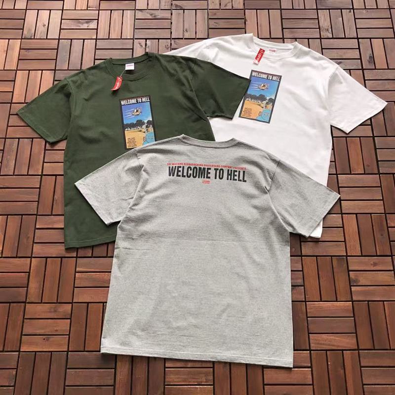 SUPREME T-SHIRT 11102128 (im 176CM 58KG iwear size XL in the photo)