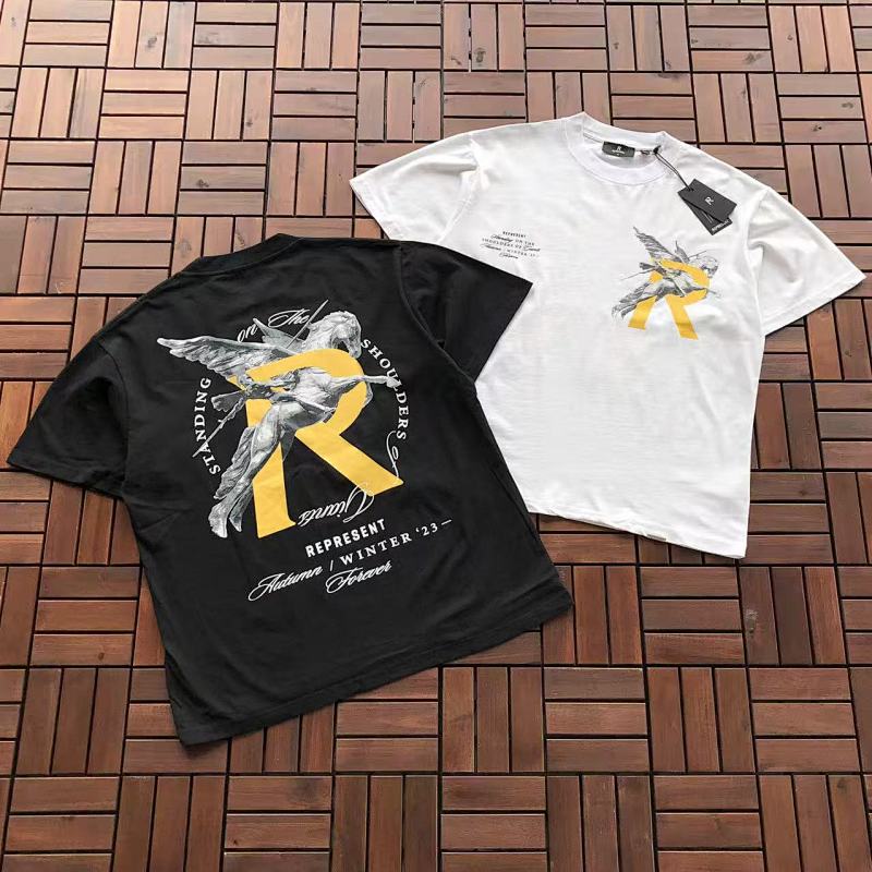 REPRESENT T-SHIRT 66030417 (im 176CM 58KG iwear size M in the photo)