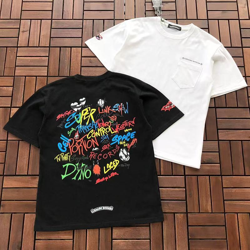 CHROME HEARTS T-SHIRT 77052725 (im 185CM 80KG iwear size S in the photo)