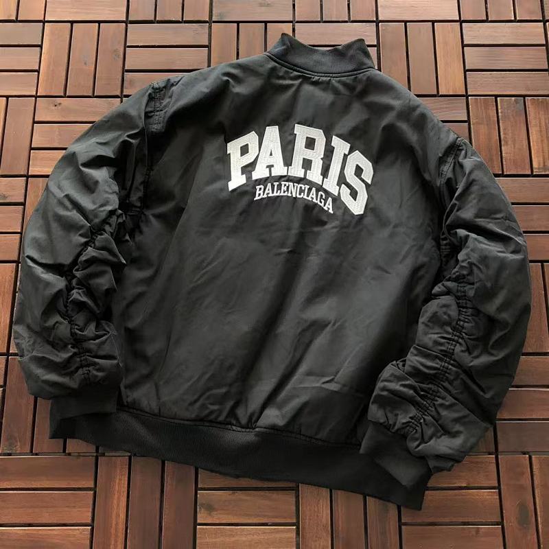 BALENCIAGA COTTON JACKET 44120752 (im 180CM 68KG iwear size 48 in the photo)